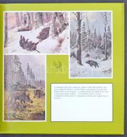 Tomai Éva - János Zoltán: Vadászat régi képeslapokon Officina Nova, 1988. 80 pg. / Hunting postcards...