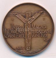 Kiss Sándor (1925-) 1988. "MÉE Budapest / Erdélyért - Körösfő Református Templom" Br emlék...
