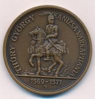 Képíró Zoltán (1944-1981) 1980. "MÉE Nagykanizsa / Thúry György Kanizsa várkapitánya" Br e...