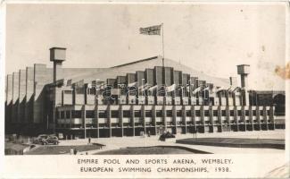 1938 Wembley, European Swimming Championships, Empire Pool and Sports Arena (EK)