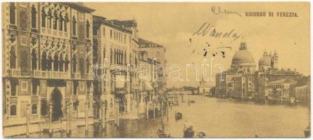 1908 Venezia, Venice. mini postcard (13,7 x 6 cm)