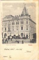 1900 Kassa, Kosice; Grand Café Andrássy / kávéház. László Béla kiadása