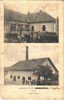 1912 Pánd, Baranyi István gőzmalma és háza (felszíni sérülés / surface damage)