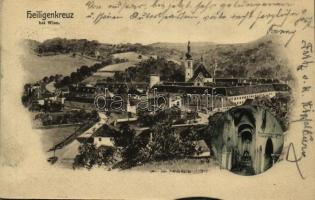 1905 Heiligenkreuz bei Wien, Heiligenkreuz Abbey. Verlag v. Jos. Haasler. "Revolverkarte" ...