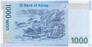 Dél-Korea 2007. 1000W T:I- 
South Korea 2007. 1000 Won C:AU