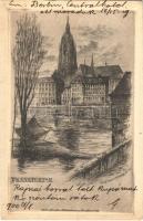1900 Frankfurt am Main, Verl. u. Druck v. H. Bokelmann, Orig. kad. v. B. Lieblig No. 118.