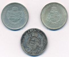 1935. 2P Ag "Pázmány" + 1935 2P Ag "Rákóczi" + 1936. 2P Ag "Liszt Ferenc&qu...