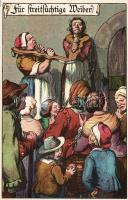 Middle-age customs: puhisment Litho