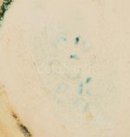 Gorka Lívia (Iparművészeti VállalHalas kancsó. Festett mázas kerámia, jelzett, hibátlan, m: 21,5 cm