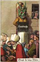 Middle-age customs: puhisment Litho