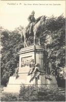 Frankfurt am Main, Das Kaiser Wilhelm Denkmal auf dem Opernplatz / Opera Square, Kaiser Wilhelm monument, photo
