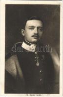 IV. Károly király / Charles I of Austria + IV. Károly király koronázása napján 1916. december 30. Budapest So. Stpl. (EB)