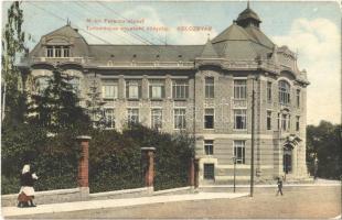 1913 Kolozsvár, Cluj; M. kir. Ferenc József Tudományos egyetemi könyvtár / university library (EB)