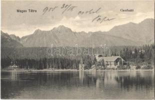 1905 Tátra, Vysoké Tatry; Csorbai tó / Strbské pleso / lake