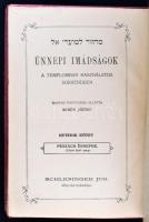 Ünnepi imádságok. 1-3.,5-9. köt. Ford.: Schön József. Bp., én. Schlesinger Jos. Átkötött aranyozott ...