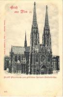 Wien, Vienna, Bécs IX. Probst Pfarrkirche zum göttlichen Heiland (Votivkirche) / church