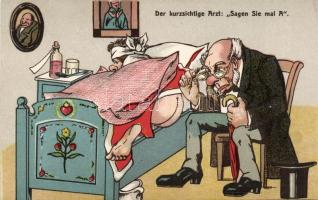 Short sighted doctor