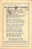 1915 Heil Hindenburg und Mackensen! / WWI German military propaganda (EK)
