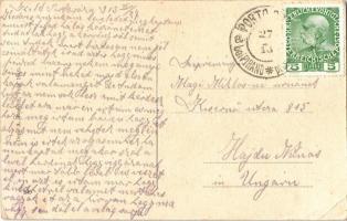 1913 Am Heimwege / Verso casa / K.u.K. Kriegsmarine Matrose / Austro-Hungarian Navy mariner humour a...