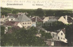 1917 Császárkőbánya, Kaisersteinbruch; látkép / general view