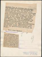 1930 San Marino, az új köztársasági elnök beiktatása, sajtó fotó (Képes P. H. bélyegzéssel), a hátol...