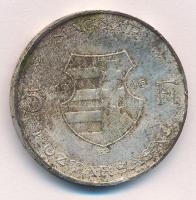 1946. 5Ft Ag "vastag Kossuth" fordított peremirattal T:1-,2 patina,kis ph.  Adamo F8