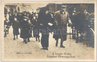 A bolgár király Erzsébet főhercegnővel. Révész és Bíró 1916 / Ferdinand I of Bulgaria with Sisi