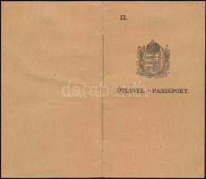 cca 1930 Fényképes útlevél