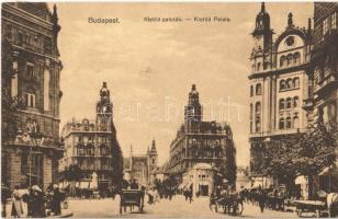 1914 Budapest V. Klotild paloták, Erzsébet híd, Skriván üzlete