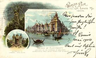 St. Louis EXPO World Fair, palace of electricity (EK)