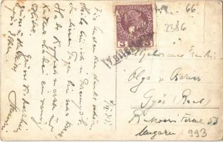 1915 Przemysl, Die Zerstörte Eisenbahnbrücke / WWI K.u.K. military, destroyed railway bridge. photo ...