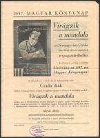 1937 Magyar Könyvnap Könyve - Napfelkelte előtt! Herczeg Ferenc gondolatai Nagymagyarországról