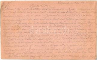 1916 Első világháborús tábori posta II. Vilmos és Ferenc József arcképével / WWI Austro-Hungarian K....