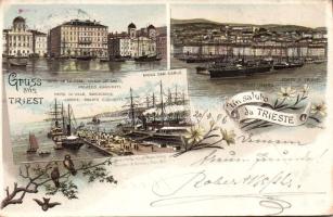 1896 Triest Litho