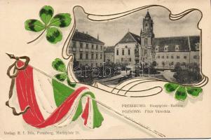 Pozsony Embossed Litho