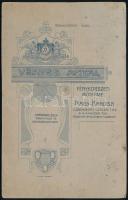 cca 1900 Nagykanizsa katonákat ábrázoló csoportkép  17x10 cm