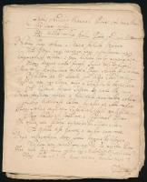1789 Csabay András uramnak Poócs András uramhoz írott versek..., kézzel írt 19 sztl. lev.