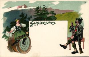 Bundesschiessen Litho