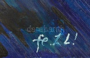 fel jelzéssel: Arc. Olaj, vászon. 40x50 cm