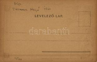 Szótagot kifejező betűk. Kiadja az Orsz. Gyorsíró Egyesület / Hungarian Shorthand Association art po...