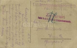 1915 Russische Gefangene, Ostgalizien / WWI Austro-Hungarian K.u.K. military, bridge ruins, Russian ...