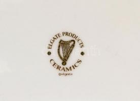 Írország porcelán hamutál, matricás, jelzett, hibátlan, 14×17 cm