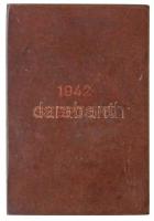 1942. "VIII. Balatoni Sporthét" egyoldalas Br emlékplakett, hátoldalon gravírozva "19...