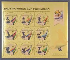 Futball Világbajnokság, Dél-Afrika kisív, Football World Cup, South Africa mini sheet
