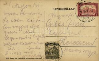 1922 Domoszló, Korlátlanital mérés és kocsma, Fogyasztási és Értékesítési Szövetkezet üzlete és sajá...