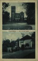 1917 Vasvörösvár, Rotenturm an der Pinka; Erdődy Gyula gróf kastélya, Wagner Ferenc üzlete / Schloss, Geschäft / castle, shop