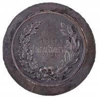 1943. "MÁV Sportegyesületeinek Ligája - Mátyás király év 1943" Br díjérem, hátoldalán grav...