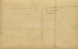 Osztrák-magyar Kaiman osztályú torpedónaszád / K.u.K. Kriegsmarine Torpedoboot / Austro-Hungarian Na...