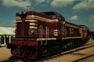 15 db MODERN külföldi vasúti és pályaudvar motívum képeslap / 15 modern foreign railway and stations...