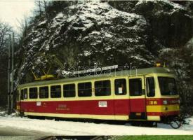 16 db MODERN külföldi villamos motívum képeslap / 16 modern foreign tram motive postcards